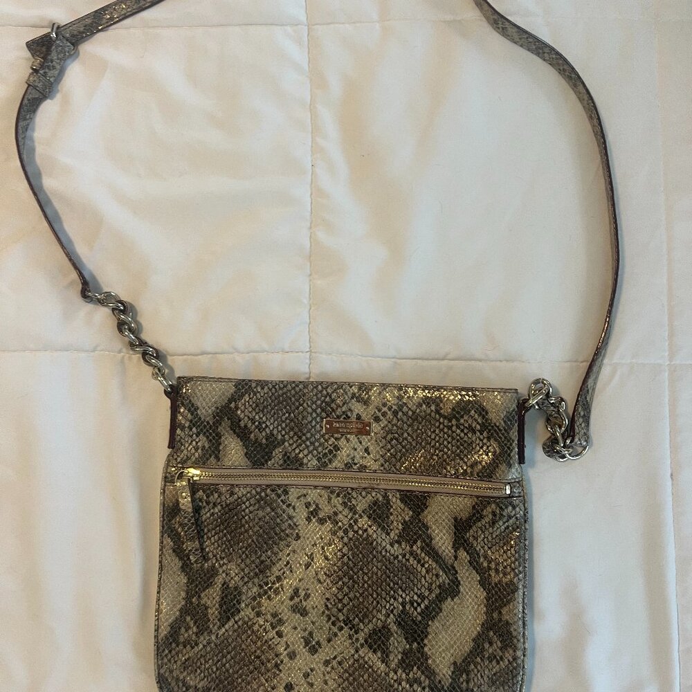 kate spade snakeskin crossbody